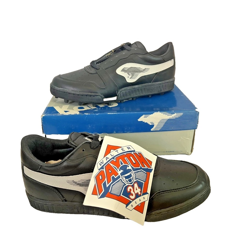 Rare NIB KangaROOS Bear Black Walter Payton Vintage Men's Shoes - Size 12